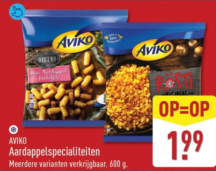 Aanbieding: Aardappelspecialiteiten