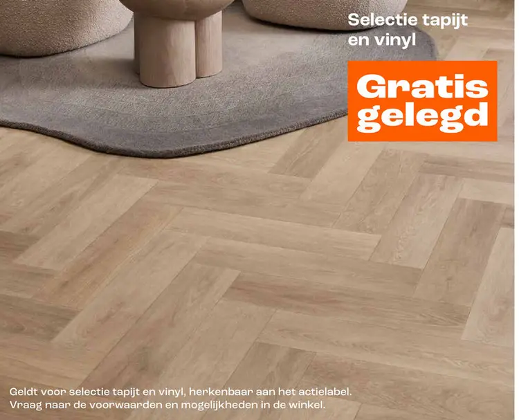 Aanbieding: Tapijt en vinyl