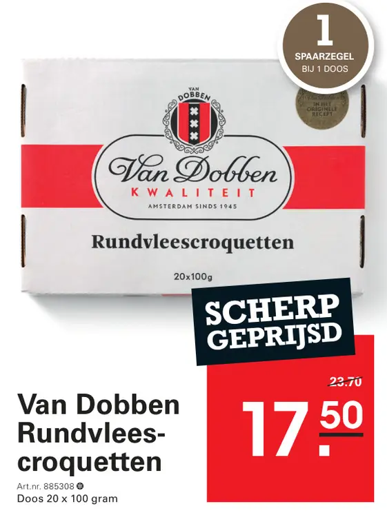 Aanbieding: Rundvleescroquetten
