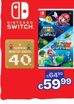 Offre: Super Mario Galaxy + Super Mario Galaxy