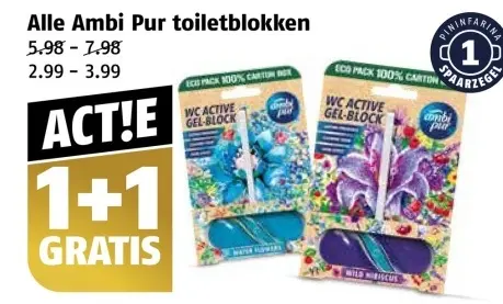 Aanbieding: Ambi Pur toiletblokken