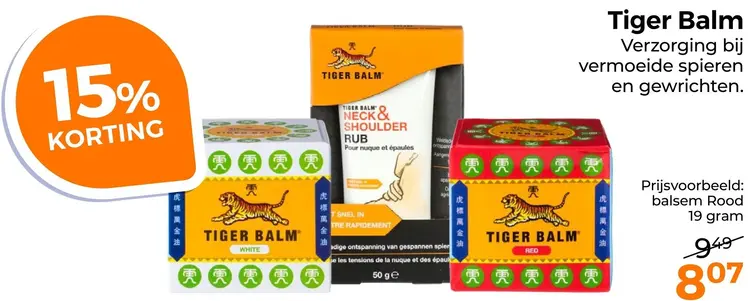 Aanbieding: Tiger Balm