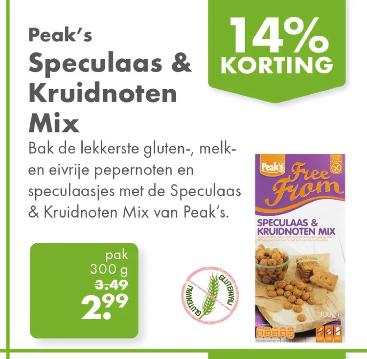 Aanbieding: Speculaas & Kruidnoten Mix