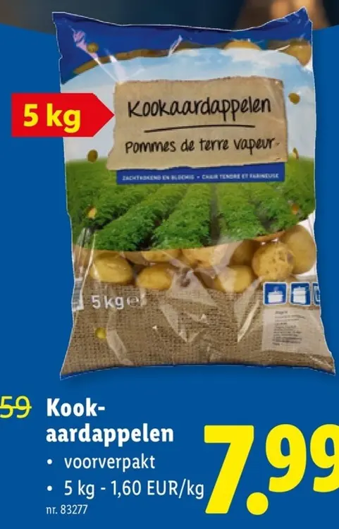 Promotie: Kookaardappelen
