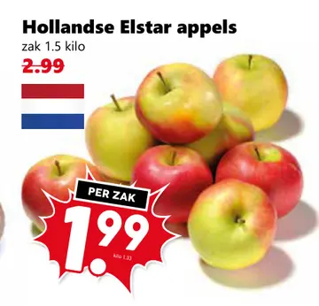 Aanbieding: Hollandse Elstar appels