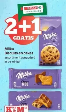 Aanbieding: Milka Biscuits en cakes