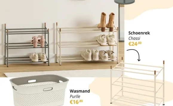 Promotie: Schoenrek Chassi
