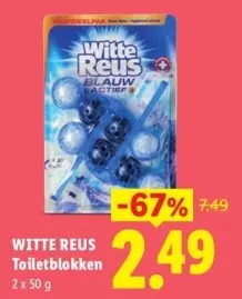 Aanbieding: Toiletblokken blauw actief