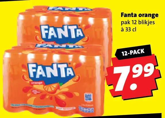 Aanbieding: Fanta orange