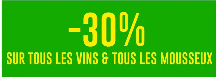 Offre: Vins & Mousseux