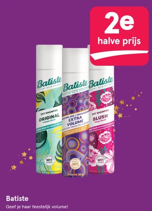 Aanbieding: Batiste Dry Shampoo