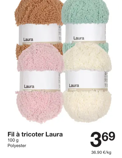 Offre: Fil à tricoter Laura