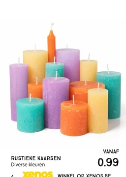 Aanbieding: Rustieke kaarsen