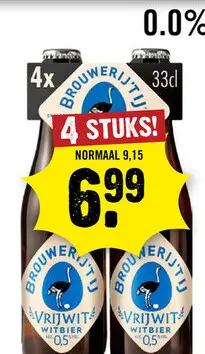 Aanbieding: Vrijwit Witbier