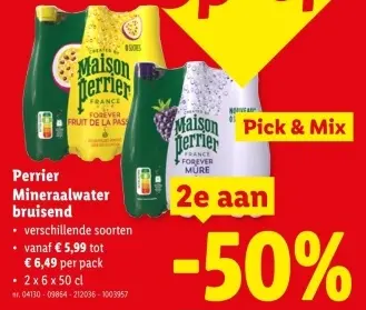 Promotie: Mineraalwater bruisend