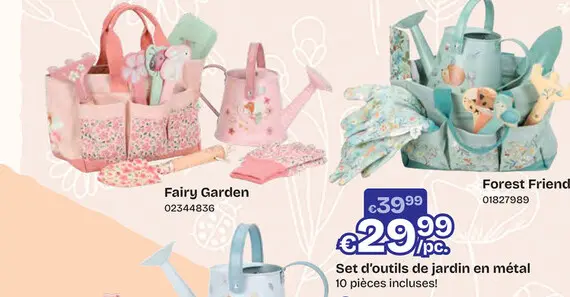 Offre: Little Dutch Coffret cadeau jardin 10 pièces Forest Friends