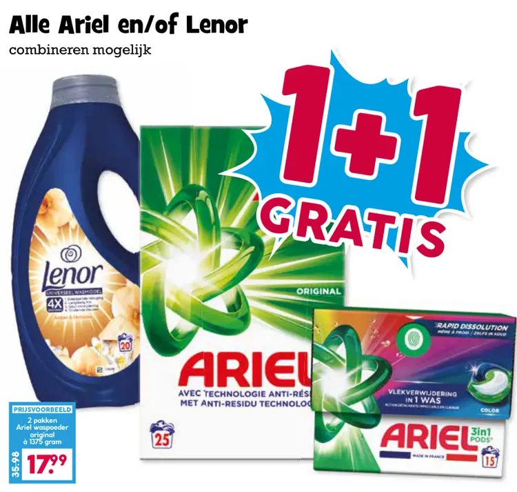 Aanbieding: Ariel waspoeder original