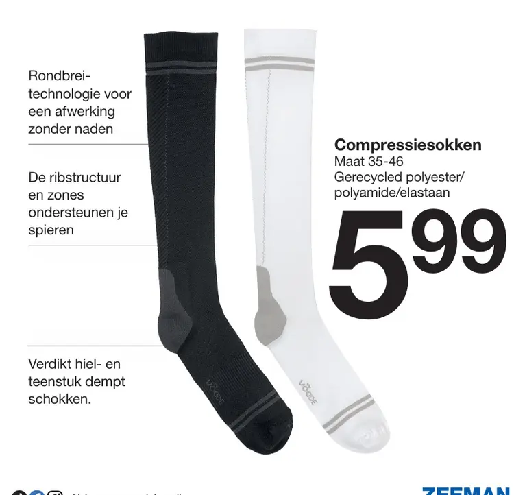 Promotie: Compressiesokken
