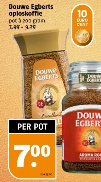 Aanbieding: Oploskoffie