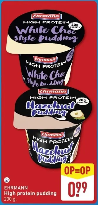 Aanbieding: High protein pudding