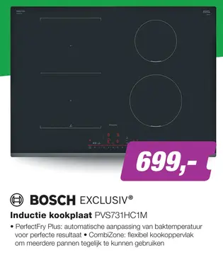 Aanbieding: Inductie kookplaat PVS731HC1M