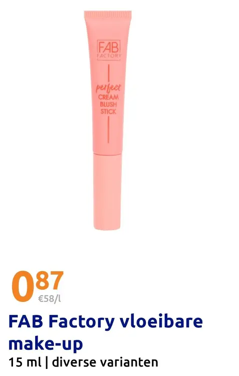 Aanbieding: vloeibare make-up