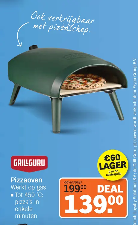 Aanbieding: Pizzaoven