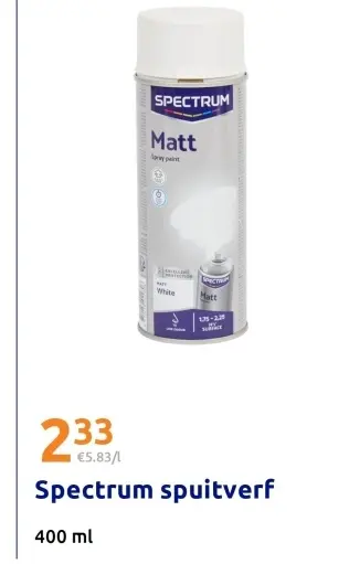 Promotie: Spuitverf