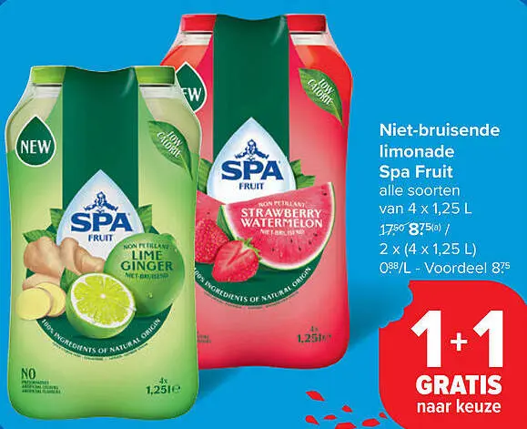 Aanbieding: Niet-bruisende limonade