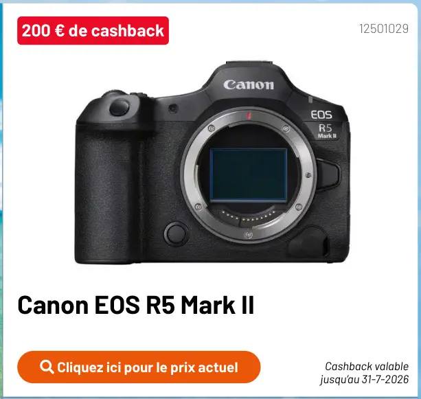 Offre: EOS R5 Mark II