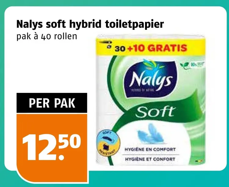 Aanbieding: soft hybrid toiletpapier