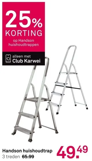 Aanbieding: huishoudtrap