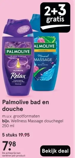 Aanbieding: Palmolive bad en douche