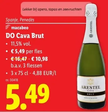 Promotie: DO Cava Brut