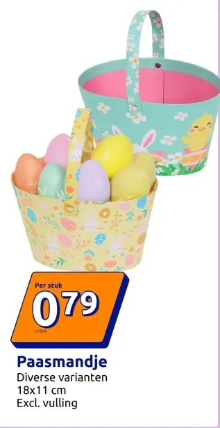 Aanbieding: Paasmandje
