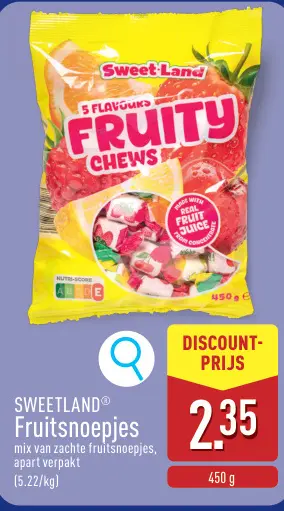 Promotie: Fruitsnoepjes