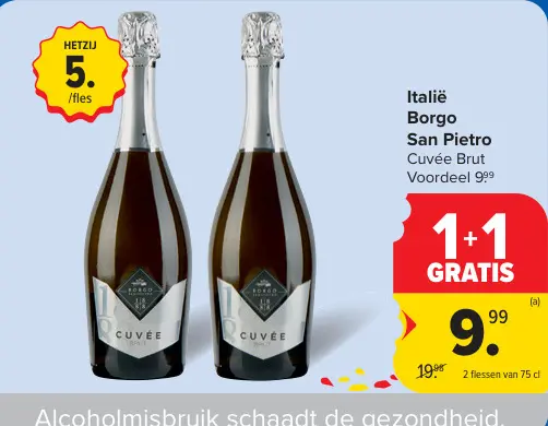 Promotie: Cuvée Brut