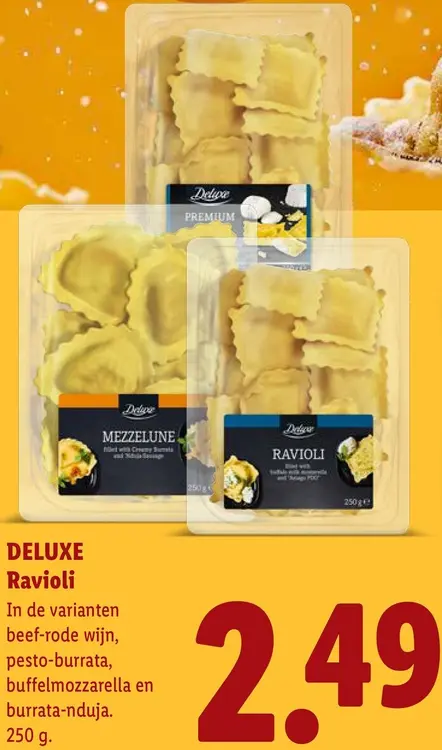 Aanbieding: Deluxe Ravioli