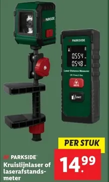 Aanbieding: Kruislijnlaser of laserafstandsmeter