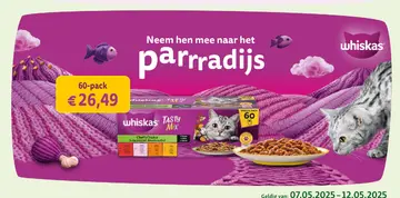 Aanbieding: Whiskas Tasty Mix