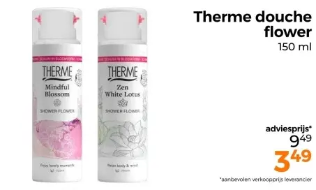 Aanbieding: Douche flower