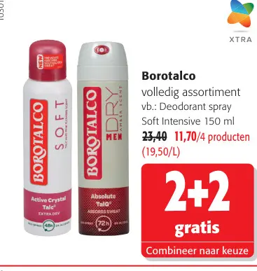 Promotie: Borotalco deodorant spray
