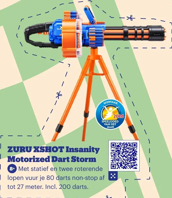 Promotie: Insanity Motorized Dart Storm