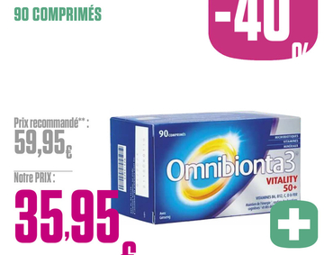 Offre: Omnibionta3 VITALITY 50+