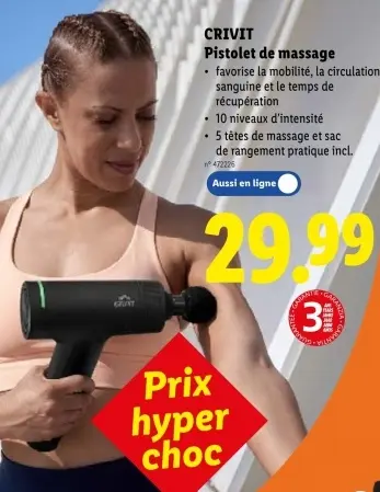 Offre: Pistolet de massage