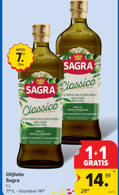 Promotie: Olijfolie Classico