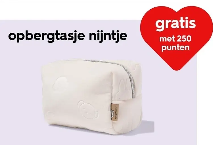 Aanbieding: Opbergtasje nijntje