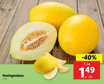 Aanbieding: Honingmeloen