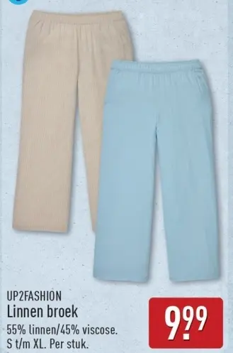 Aanbieding: Linnen broek