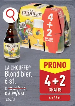 Aanbieding: LA CHOUFFEⓇ Blond bier